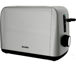 BREVILLE Outline VTT741 2-Slice Toaster - Stainless Steel